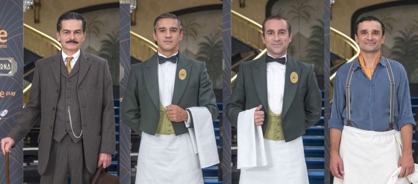 Don Fermín, Cañete, Elías y Pietro