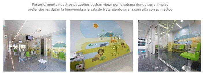 La Fundación Jiménez Díaz, premiada por su proyecto de humanización para decorar las Urgencias y el Hospital de Día pediátricos 4 Merca2.es Fundacion Jimenez Diaz Decoracion Merca2.es