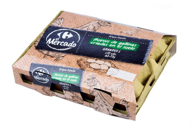 Huevos de Carrefour.