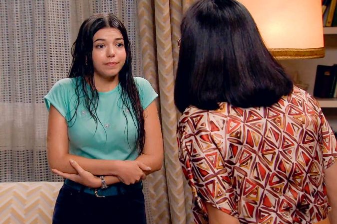 Malena en casa de Manolita