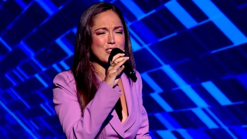 María Parrado no solo triunfa en 'Dúos Increíbles’, también lo hace con este vestidazo denim de Mango 48 Merca2.es María Parrado triunfa como influencer