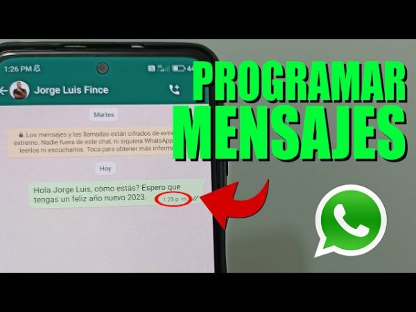 El paso a paso para programar tus mensajes de WhatsApp
