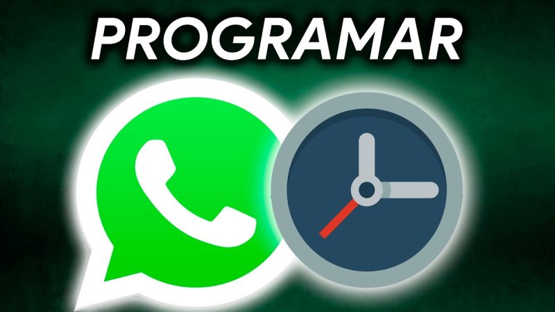 Programar los mensajes de WhatsApp desde iPhone