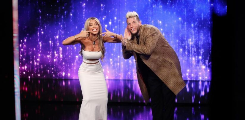 Oriana Marzoli y Alex Caniggia