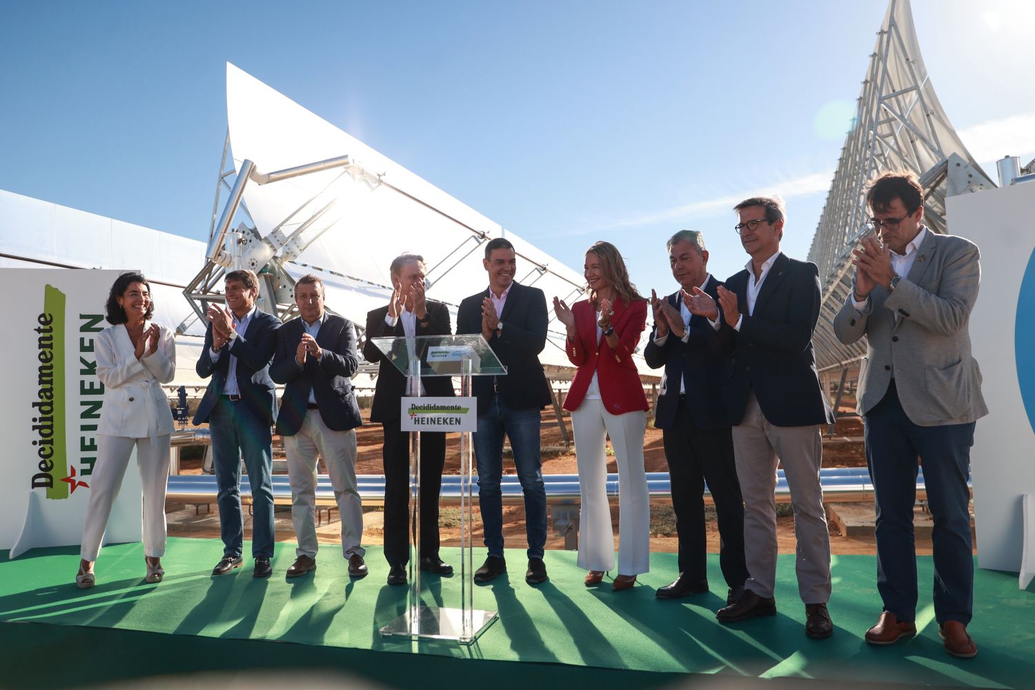 Heineken activa en Sevilla la mayor planta termosolar de uso industrial de Europa