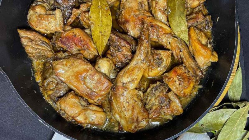 conejo al ajillo receta de la abuela Merca2