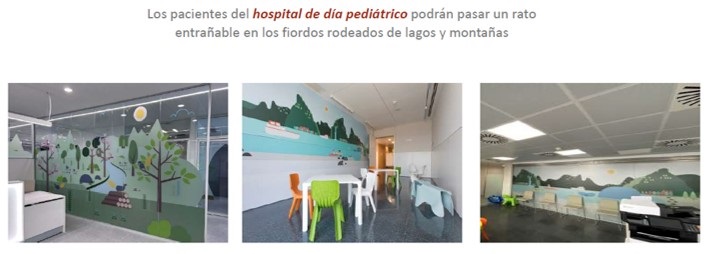 La Fundación Jiménez Díaz, premiada por su proyecto de humanización para decorar las Urgencias y el Hospital de Día pediátricos 3 Merca2.es decoran urgencias Merca2.es