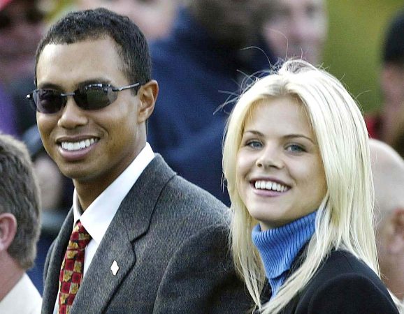 Tiger Woods y Elin Nordegren