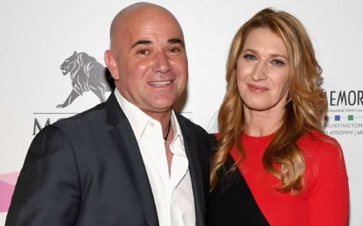 Steffi Graff y Andre Agassi