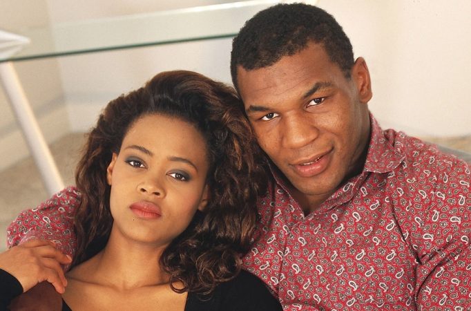 Mike Tyson y Robin Givens