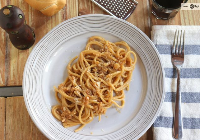 Cualquiera de esta combinaciones de espaguetis al ajillo con gambas es mágica