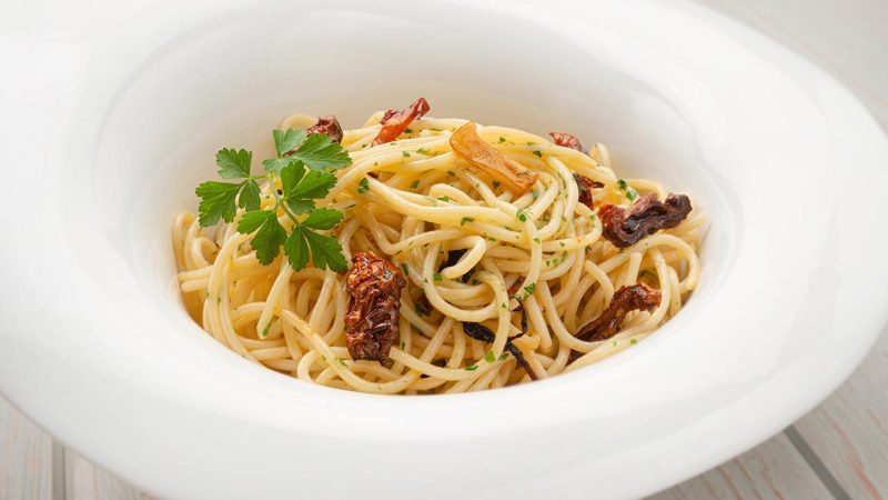 Espaguetis al ajillo, ¿quién lo iba a pensar?