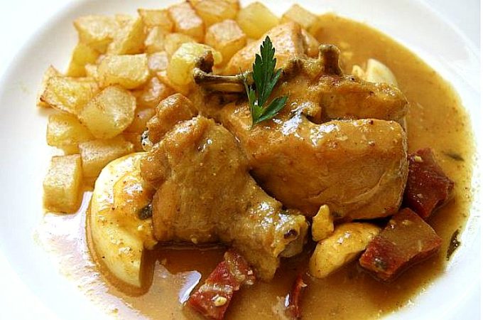 gallina en pepitoria 1 Merca2.es