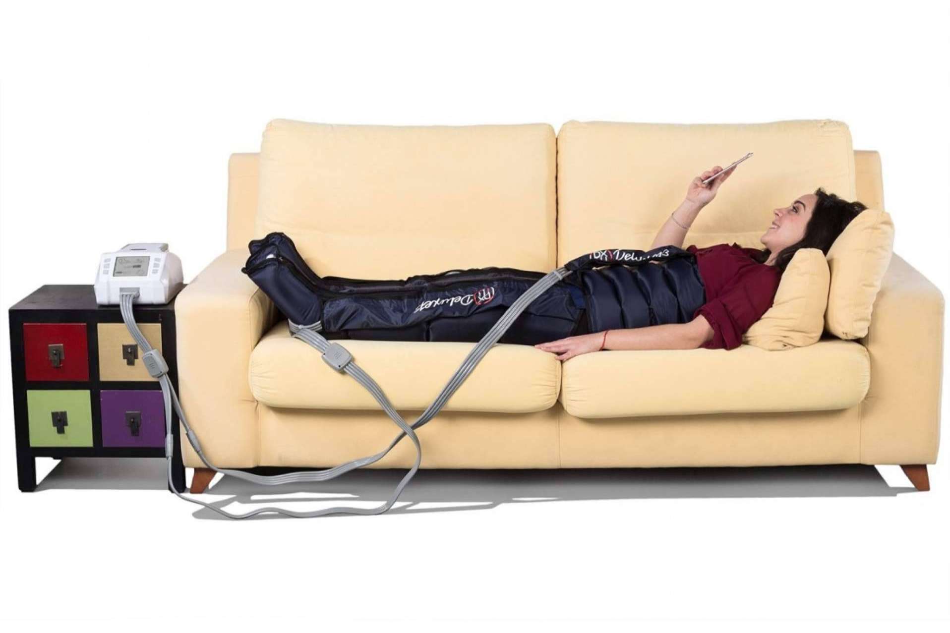 Fabricación de máquinas de presoterapia de alta calidad con Deluxe13