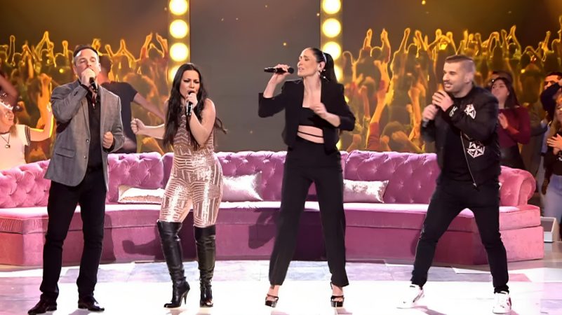 Actuación de Rosa López en Telecinco