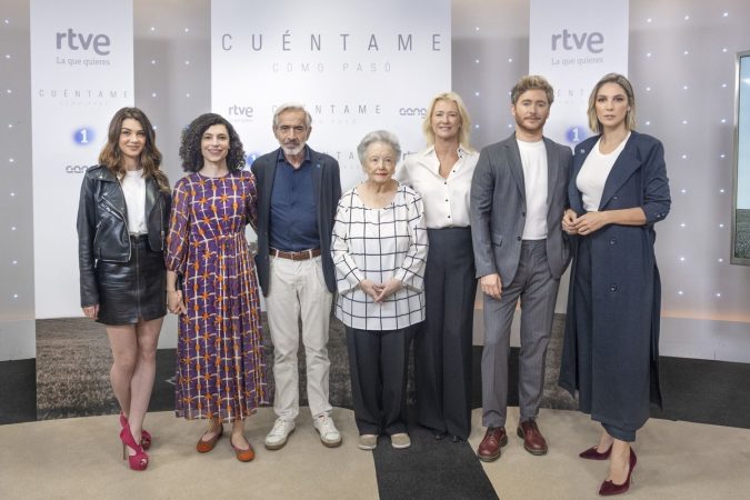 El reparto de Cuéntame