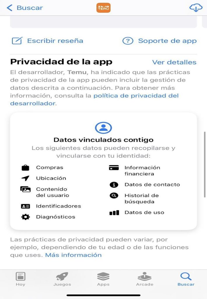 Conociendo la gestión de datos de Temu, la aplicación de compras más popular del mundo 1 Merca2.es Foto Pantallazo Articulo Ali Raza 1 Merca2.es