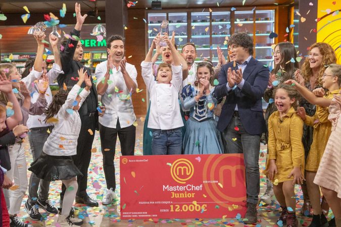 Ganador de MasterChef Junior.