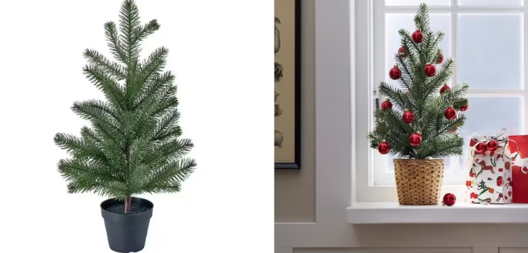 Planta artificial arbolito de Navidad