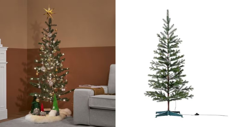 Árbol de Navidad artificial con luces LED