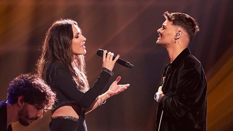 Malú y Abraham Mateo