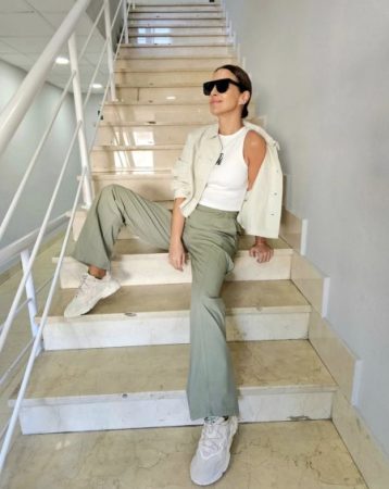 ¿Cómo logra Paula Echevarría transformar una prenda accesible en una declaración de estilo?