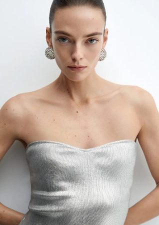 Versatilidad deslumbrante: cuatro looks, un top de mango para todas las ocasiones navideñas