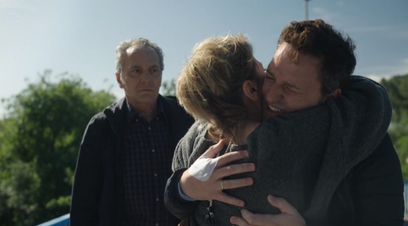 Tirso, Maica y Santi en 'Entrevías'