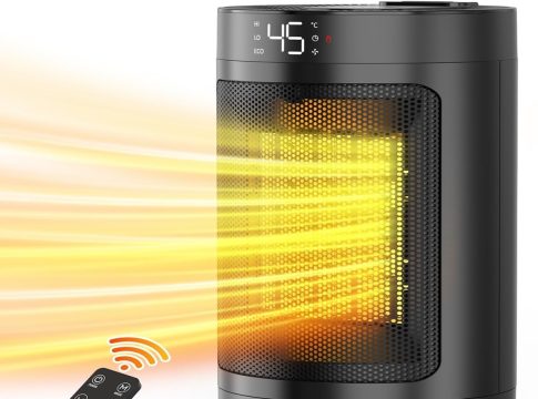 Este invierno podrás ahorrar a la vez que no pasas frío con el calefactor con mando a distancia de Amazon Este invierno podrás ahorrar a la vez que no pasas frío con el calefactor con mando a distancia de Amazon