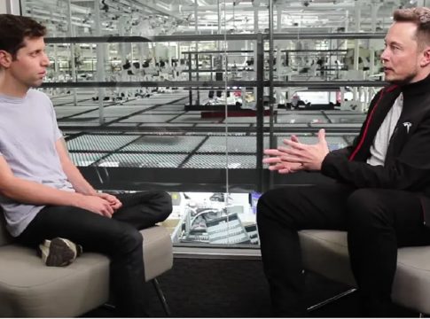 sam altman-elon musk Elon Musk se infla de ética y demanda a OpenAI por no ser 'sin ánimo de lucro'