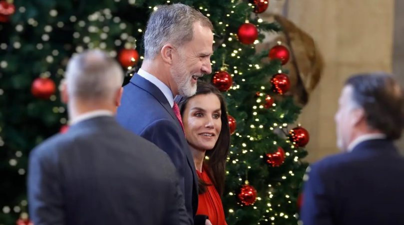 De todas maneras, Doña Sofía recibió la visita de su hijo en Zarzuela