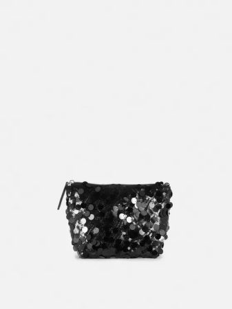 Bolsa de maquillaje con lentejuelas