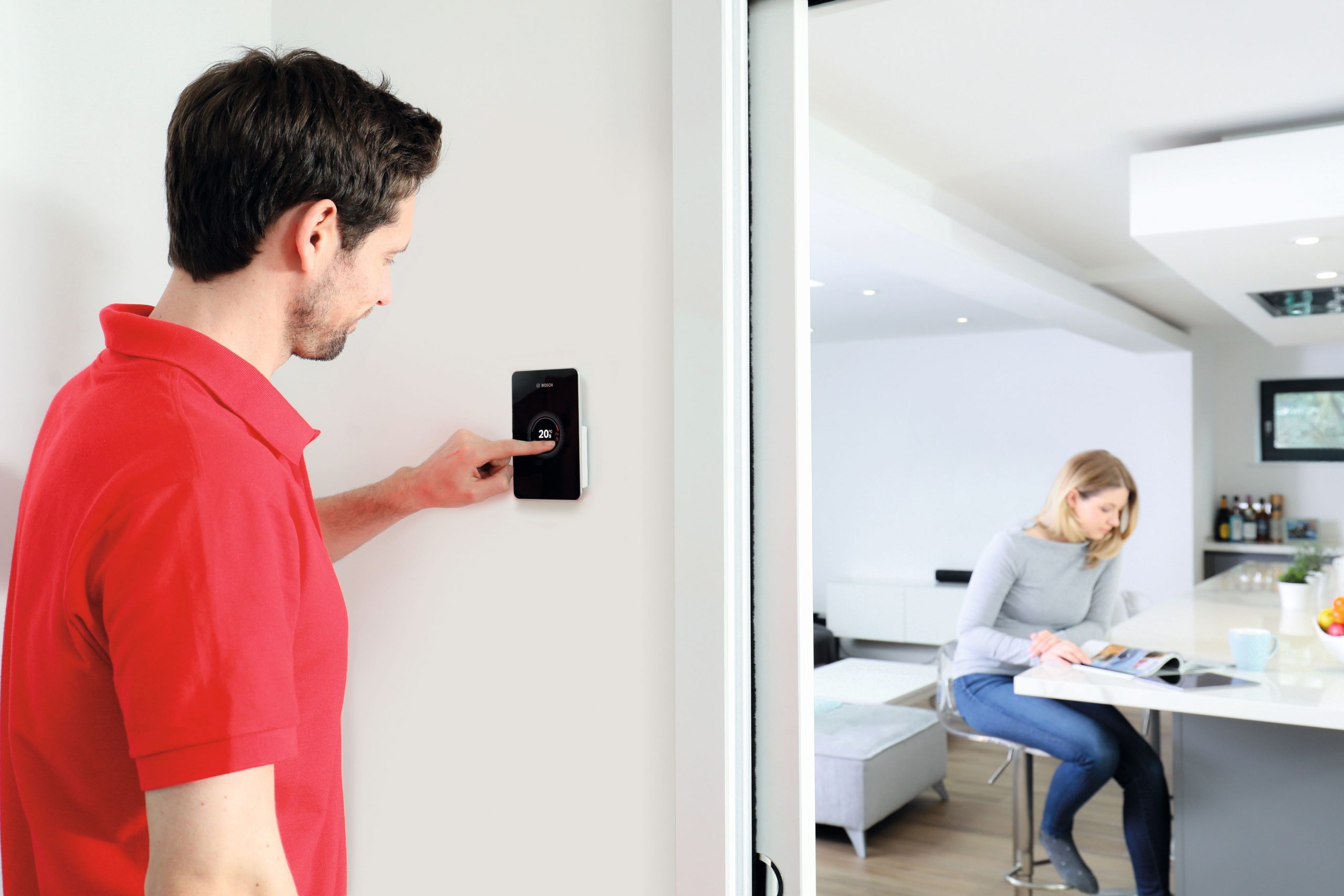 Bosch EasyControl ofrece un control personalizado de la temperatura en cada rincón del hogar