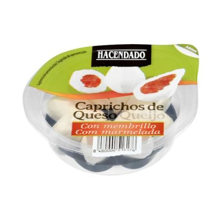 Caprichos de queso con membrillo Hacendado