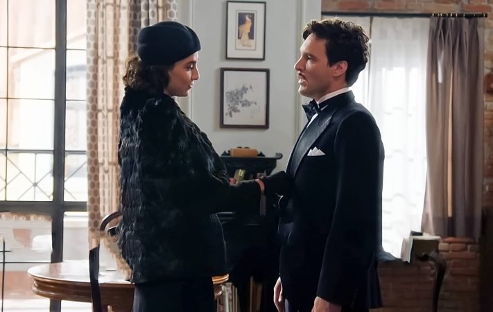 Carla e Íñigo en La Moderna