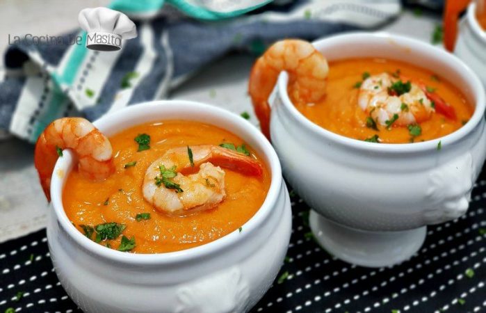 Crema de langostinos y marisco Merca2.es