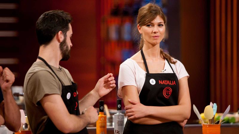 David y Natalia en MasterChef 4