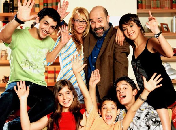 El elenco de Los Serrano