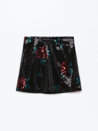 Falda lentejuelas