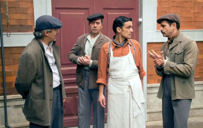 Higinio se enfrenta a Pietro con unos matones