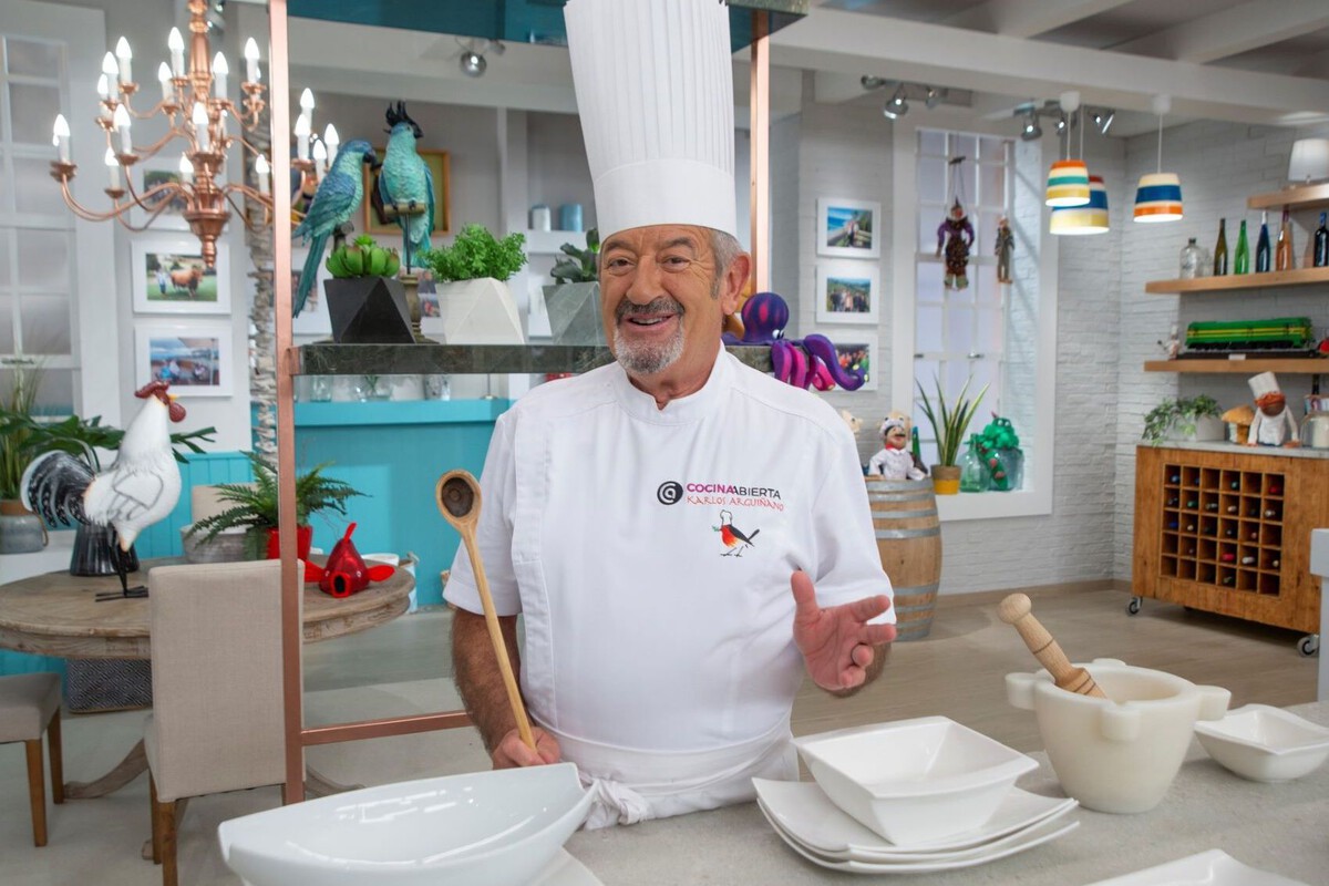 Karlos Arguiñano revela que es lo que pasa con los platos que cocina ante las cámaras