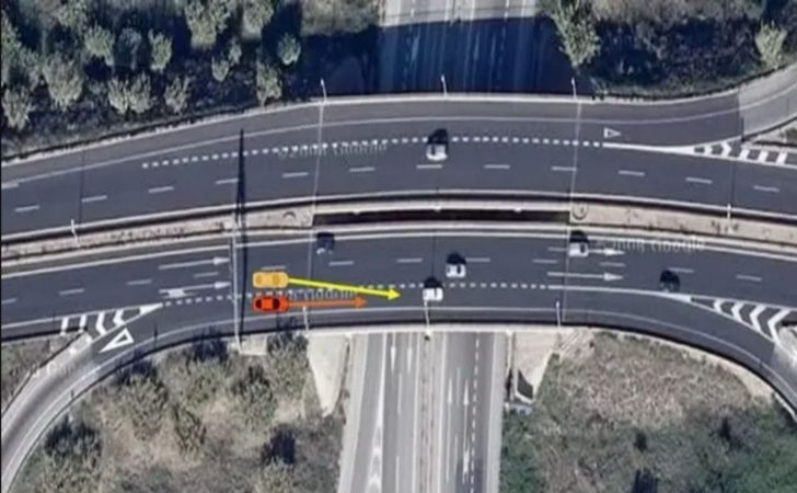 No entender el uso de los carriles trenzados ocasiona accidentes