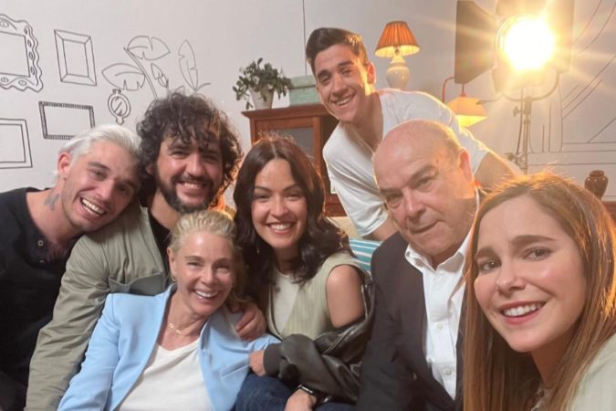 La reunión de Los Serrano