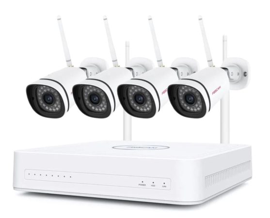 Kit de 4 cámaras HD con Infrarrojos