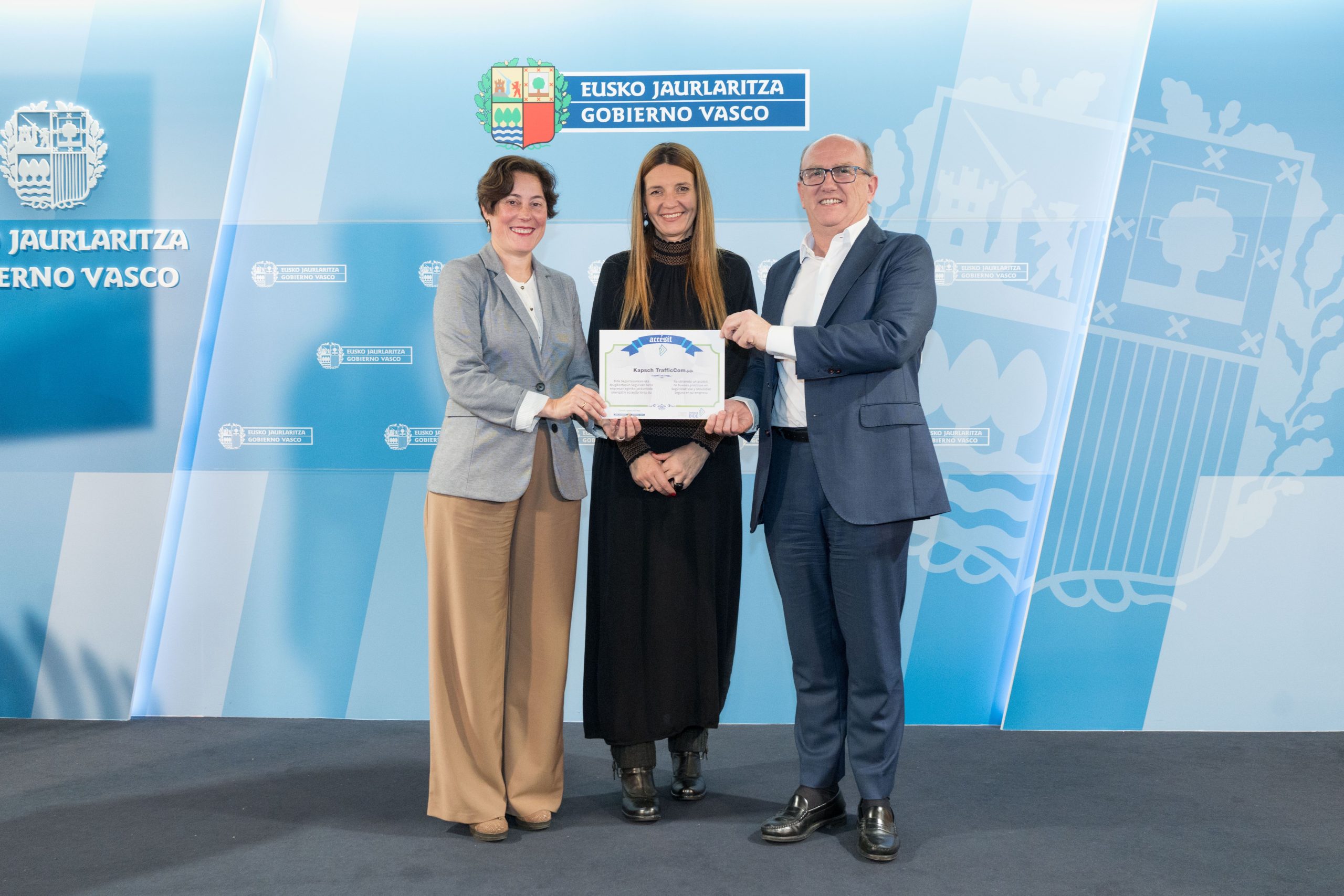 Kapsch TrafficCom galardonada por su excelencia en seguridad vial