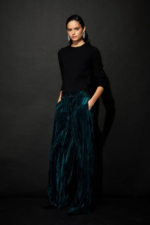 Pantalón terciopelo arrugas