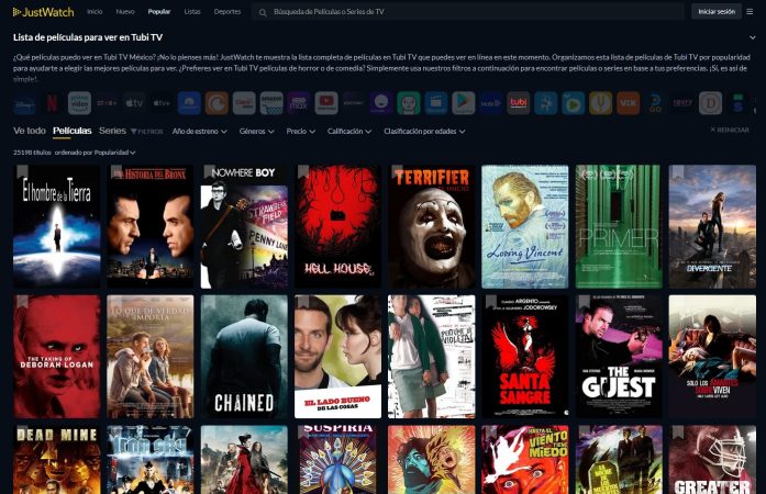 Plataforma streaming gratuita Tubi Merca2
