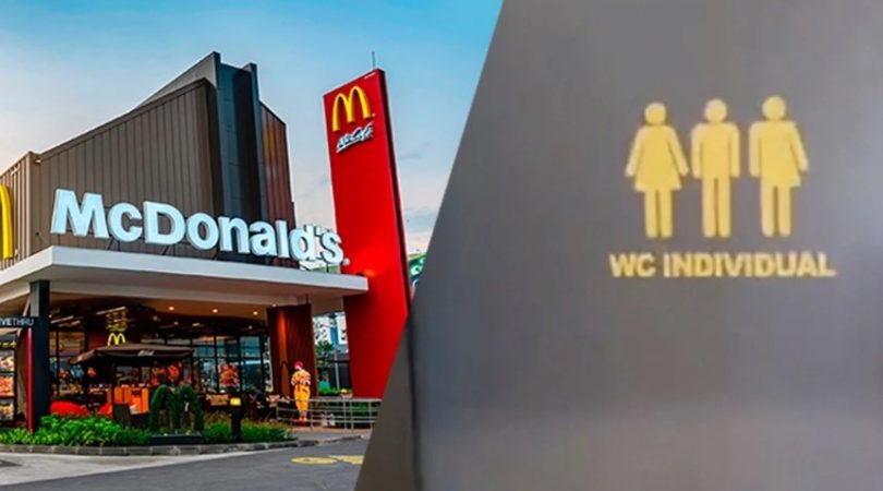Política de baños en McDonald’s: exclusividad para clientes
