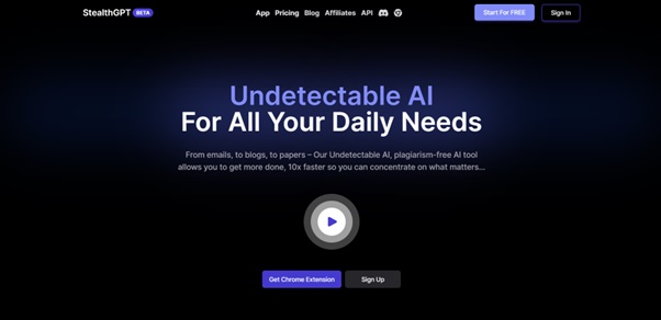 Las 10 Mejores Herramientas de Escritura de IA Indetectables para Humanizar el Texto de IA 6 Merca2.es StealthGPT