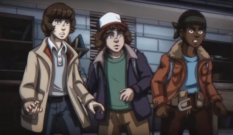 Stranger Things en versión anime